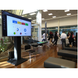 tv smart para evento Aeroporto
